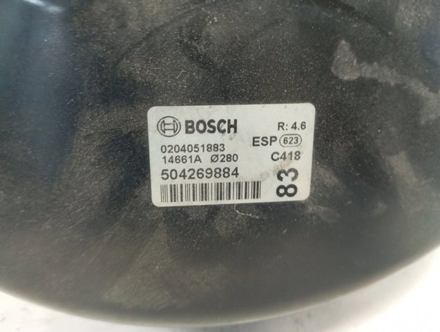 Вакуумный усилитель тормозов Iveco 0204051883
