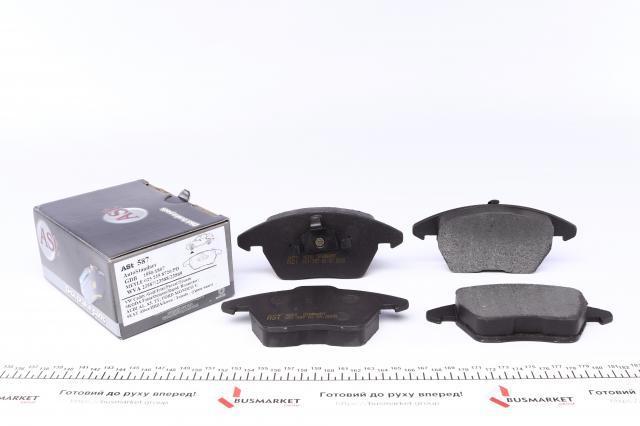 Колодки AST AST587 цена, от 22.37 USD