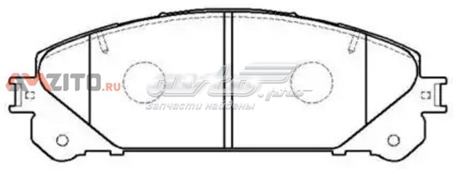 Колодки HSB HP5264 цена, от 25.56 USD