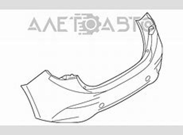 Бампер задний FPS FP4424950P цена, от 94.58 USD