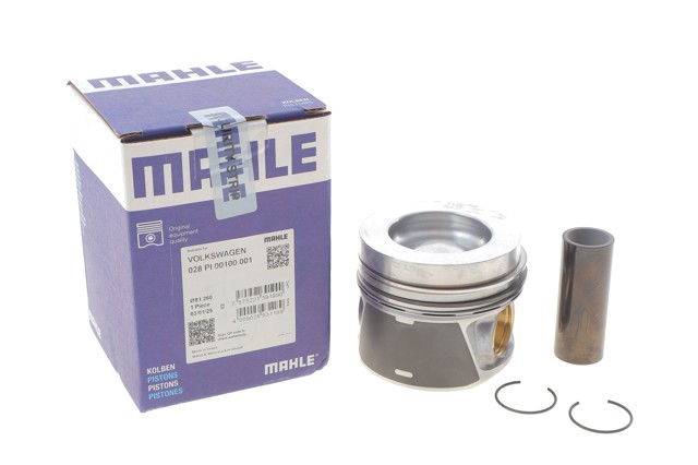 Поршень в комплекте на 1 цилиндр, 1-й ремонт (+0,25) 028PI00100001 Mahle Original