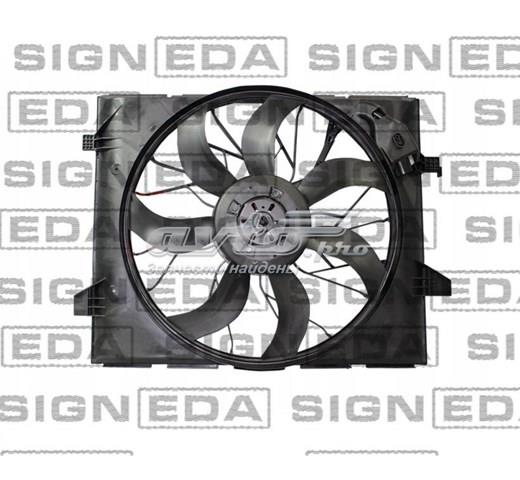 RDCR13082 Signeda Диффузор радиатора охлаждения в сборе с мотором