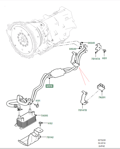 LR136450 Land Rover 