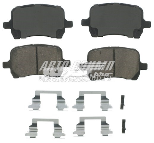 Колодки тормозные передние дисковые WAGNER ZD1160