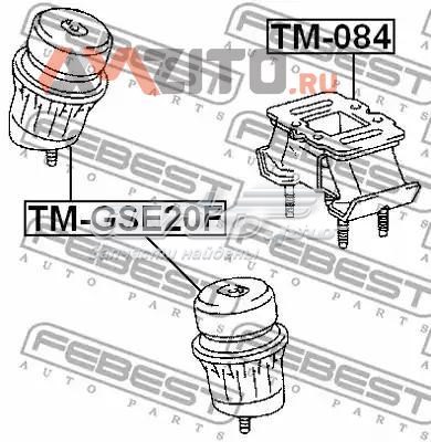 TM-GSE20F Febest coxim (suporte dianteiro de motor)