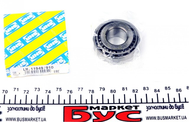 LM11949910 SNR Подшипник задней ступицы внешний