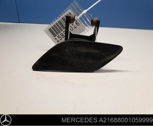 21688001059999 Mercedes placa sobreposta do injetor de fluido para lavador da luz dianteira