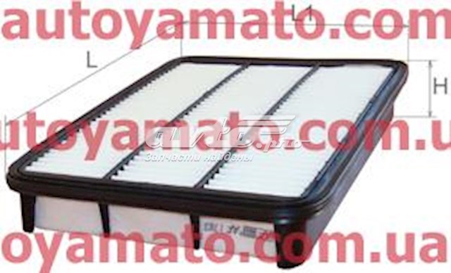 Купить AF1763 Alpha Filter Автомобильный фильтр воздуха