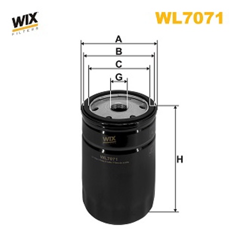 Фильтр очистки масла центробежный WIX WL707112 цена, от 4.63 USD