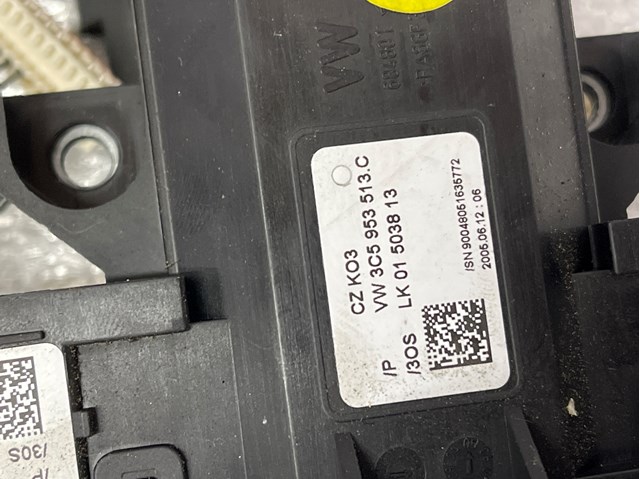 Compre 3C5953513C VAG Comutador instalado na coluna da direção, montado