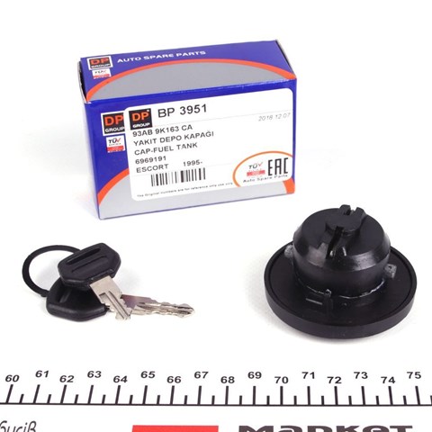 Пробка топливного бака DP Group BP3951 цена, от 5.77 USD