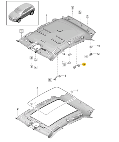  95B8576441E0 Porsche