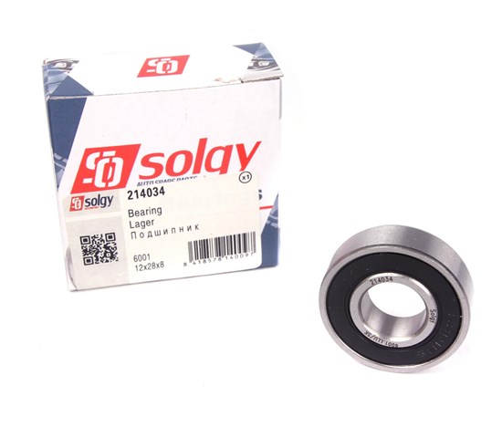 Подшипники на генератор Solgy 214034