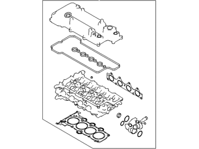 Kit superior de vedantes de motor para KIA Ceed (ED)