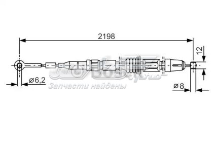 Мотор привода тормозного суппорта заднего ABS 43690