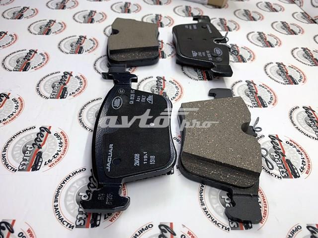 Купить LR160436 Land Rover Колодки тормозные задние, дисковые