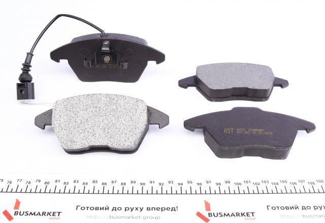 AST587D AST Колодки передние