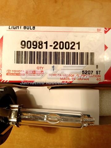 90981YZZCC TOYOTA Bombilla De Xenon original y equivalente