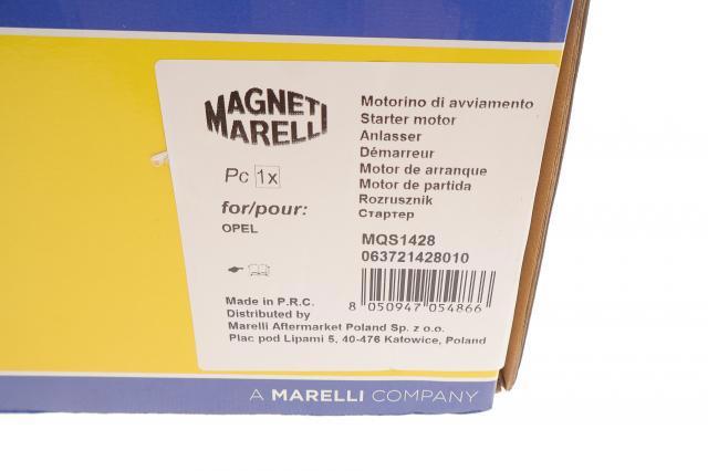 Стартер Magneti Marelli 63721428010 цена, от 102.97 USD