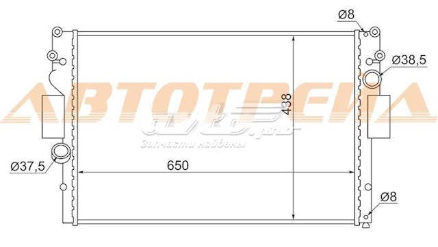 Радиатор IV0003 SAT