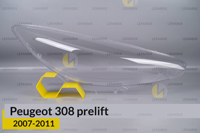 Стекло фары правой Lemarix A3855612