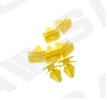 39849999 Volvo Молдинг арки крыла переднего, левый