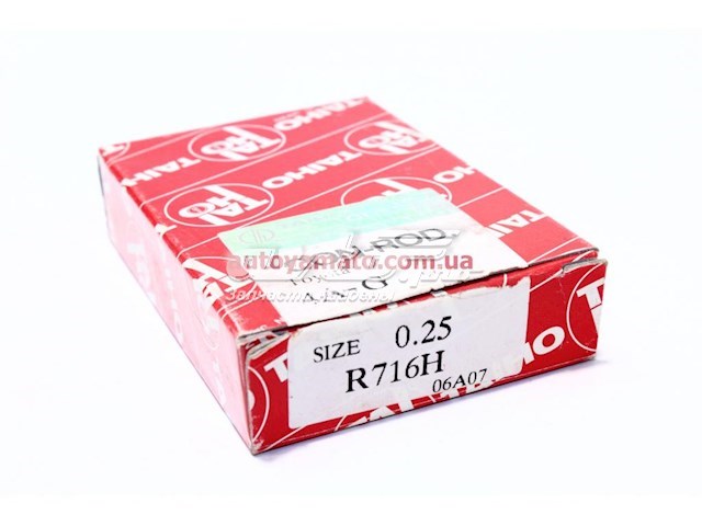 R716H025 Taiho folhas inseridas de cambota de biela, kit, 1ª reparação ( + 0,25)