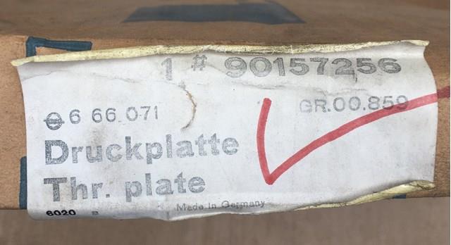 Лепестковая корзина сцепления Opel 90157256 цена, от 41.80 USD