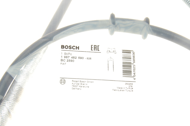 Трос ручника задний Bosch 1987482590