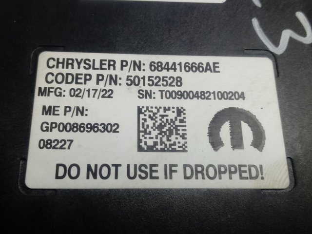  Chrysler 68441666AE цена, от 99.60 USD