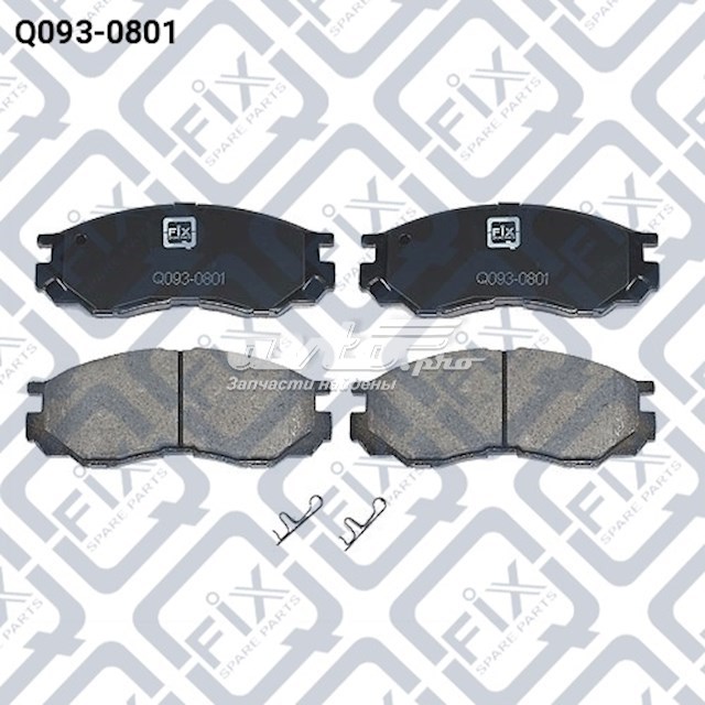 Q0930801 Q-fix Колодки передние