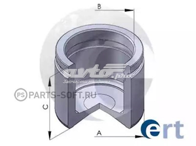 Поршень суппорта тормозного переднего 150956C ERT