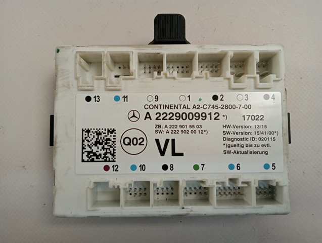  Mercedes A2229009912 цена, от 57.14 USD