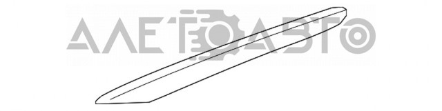 Купить FP5055971 FPS Молдинг бампера заднего левый