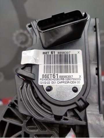  Pedal de gás (de acelerador) Peugeot 508 SW II carrinha (FC, FJ, F4) (2018 - 2026) SW II