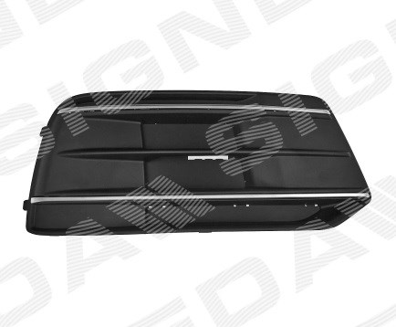 Купить PAD99155CAR Signeda Заглушка (решетка) противотуманных фар бампера переднего правая
