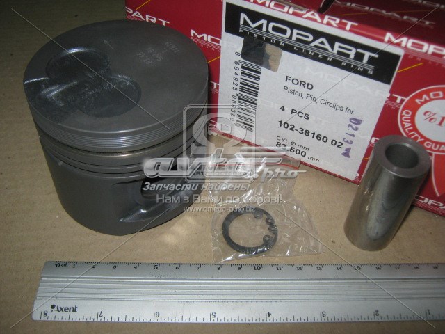 102-38160 02 Chrysler pistão do kit para 1 cilindro, 4ª reparação ( + 1,00)