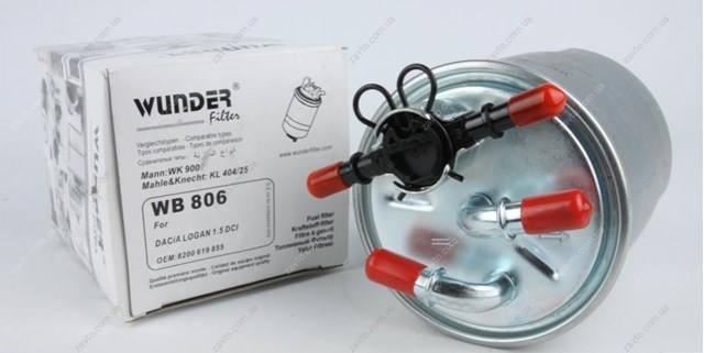 Топливный фильтр WB806 Wunder
