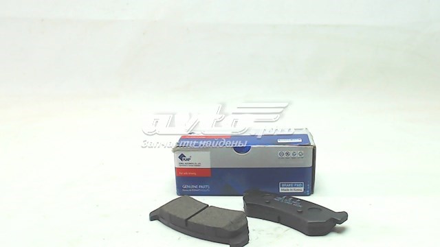 Колодки тормозные задние дисковые KAP 96405131