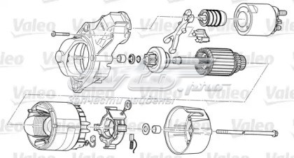 Стартер D7ES5 VALEO