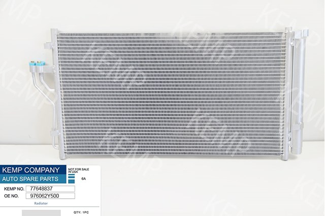 Радиатор кондиционера KEMP 77648837