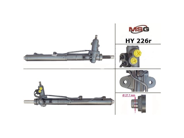 HY226R MSG Rebuilding Управление рулевое в сборе