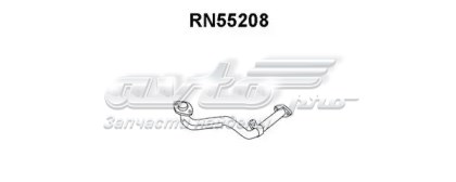 Tubo de admissão dianteiro (calças) do silenciador para Renault Trafic (PXX)