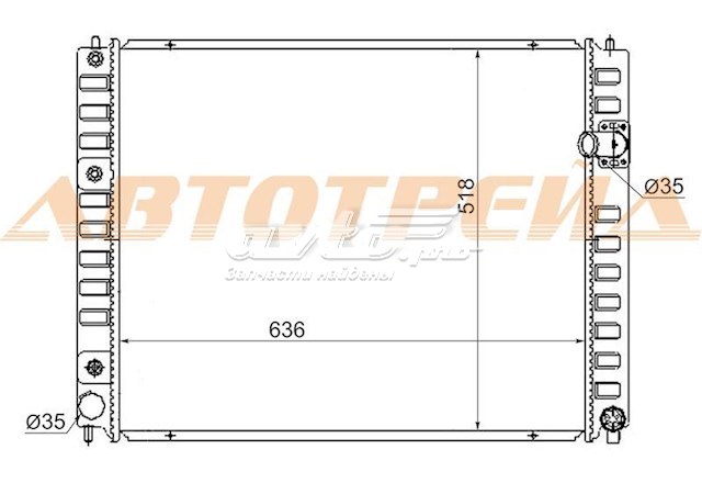 Радиатор NS0009FX50 SAT