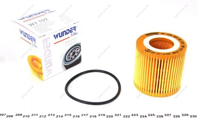 WY109 Wunder Масляный фильтр двигателя