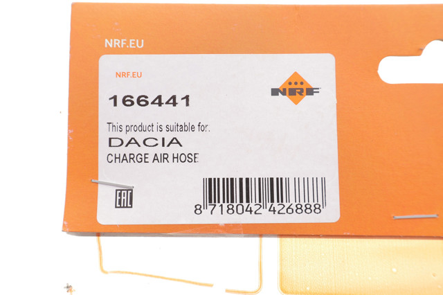 Шланг/патрубок интеркуллера NRF 166441 цена, от 26.80 USD