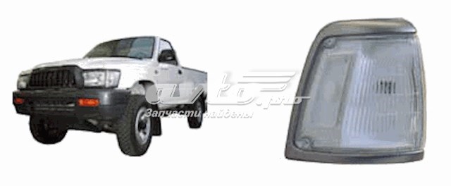 Pisca-pisca direito para Toyota Hilux (N)