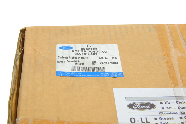 KTF1FP7C601AC Ford Сцепление в сборе