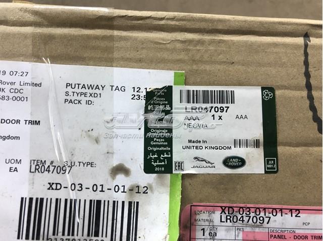 Купить LR047097 Land Rover Термошумоизоляция передней двери