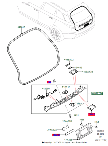 LR092771 Land Rover 